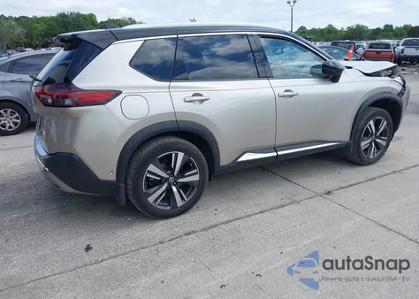 2021 Nissan Rogue Platinum Fwd z USA, uszkodzony, nr VIN JN8AT3DC4MW100952